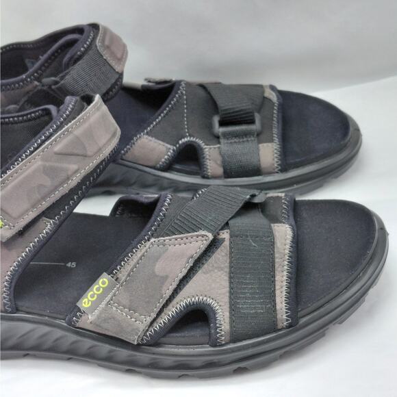 Ecco Exowrap 3 Strap Sport Sandal Men\'s Sz 45(US 11.5) Camo Casual Comfort Shoe main image 6